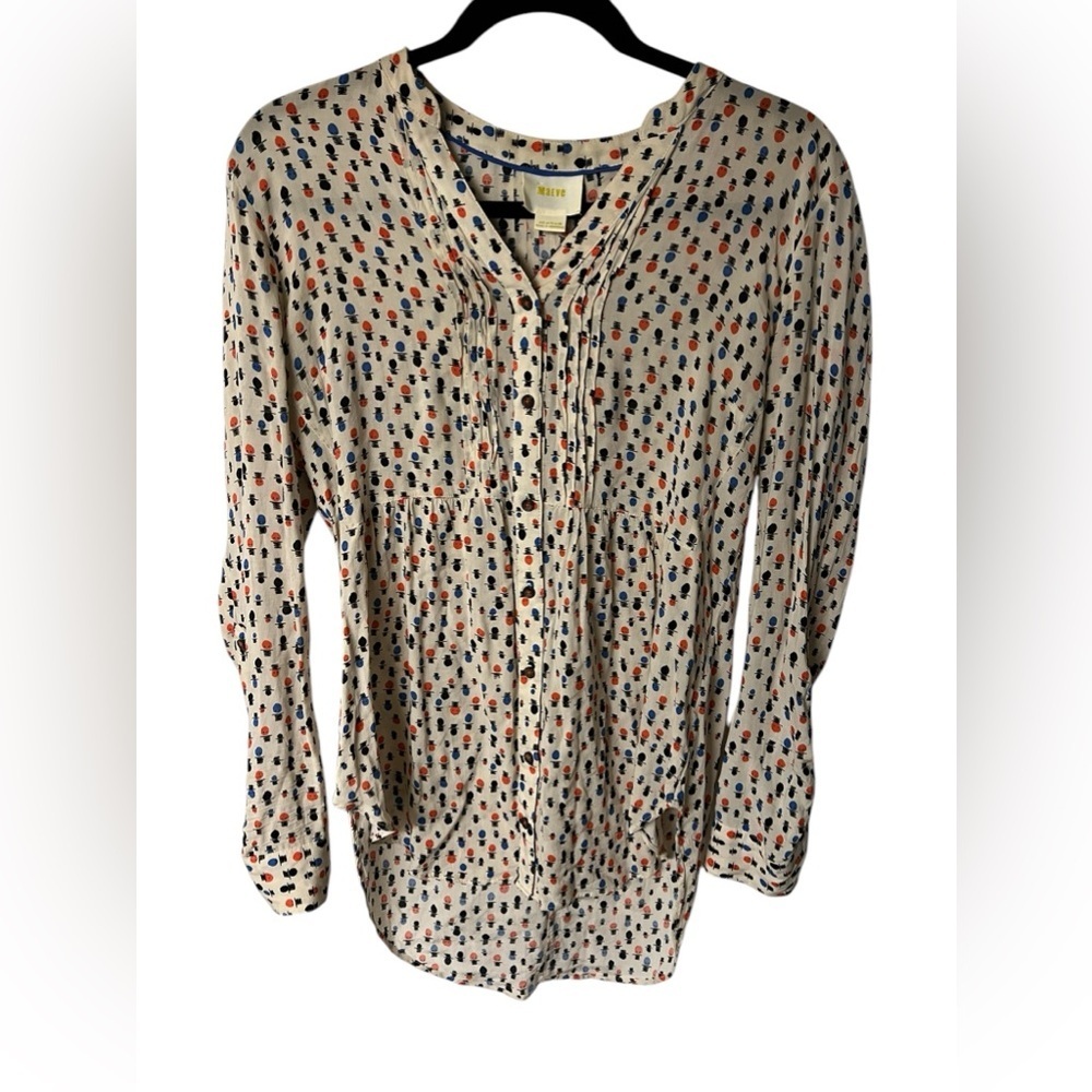 Women’s Maeve Lightbulb pattern tunic size 6